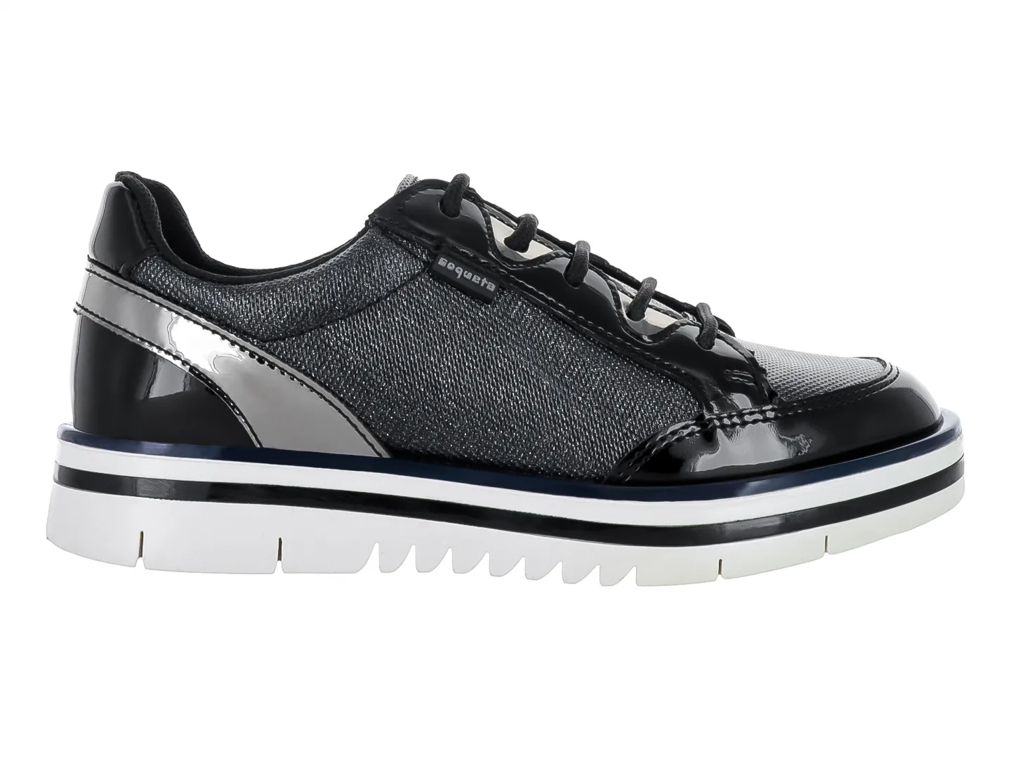 Tenis Coqueta 54902  Negro Para Niño